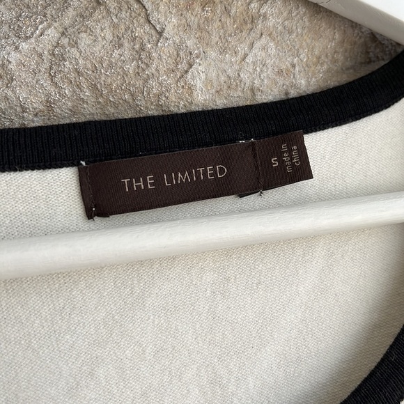 The Limited peplum striped summer sweater - Picture 3 of 9